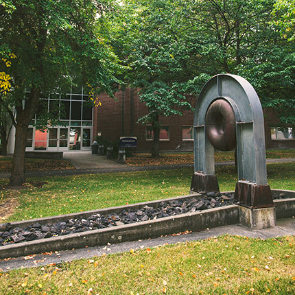 Sculpture on the SFCC Campus