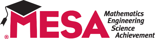 Mathematics Engineering Science Achievement (MESA) logo
