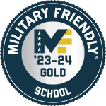 Military Friendly school gold medal logo