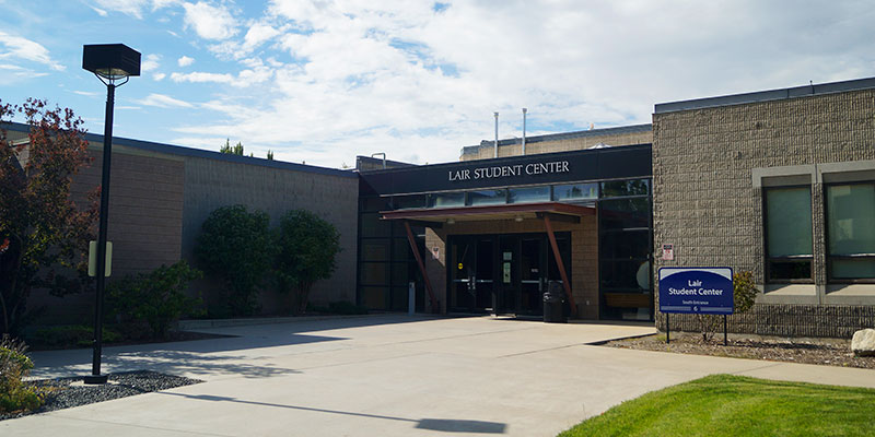 Exterior of Lair Student Center