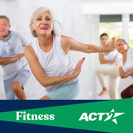 Act 2 fitness class for seniors