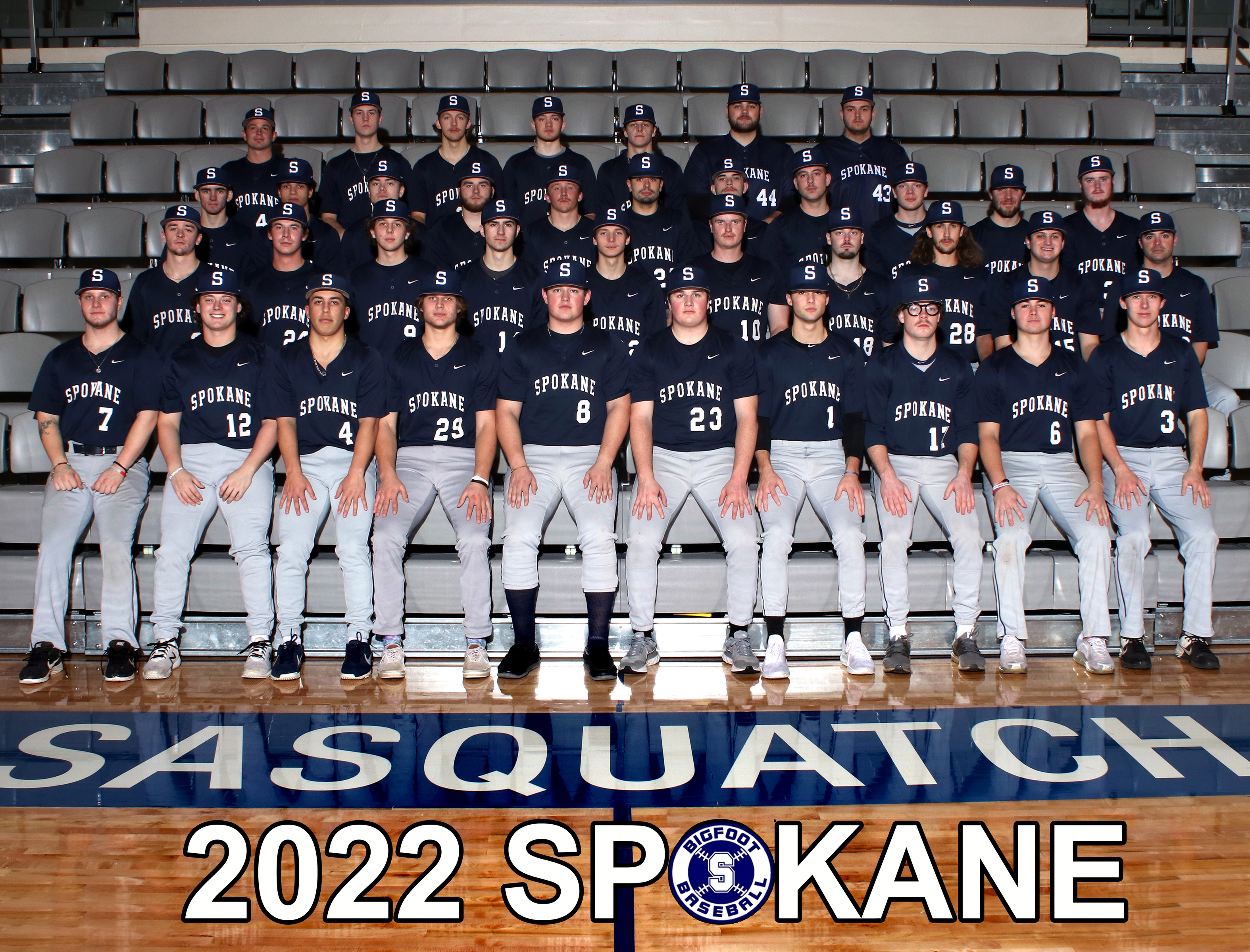 The Bigfoot Baseball team 2021-22