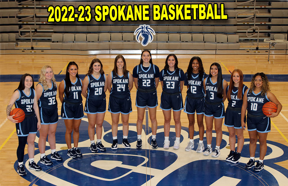 2022-23 Bigfoot Women's Basketball team