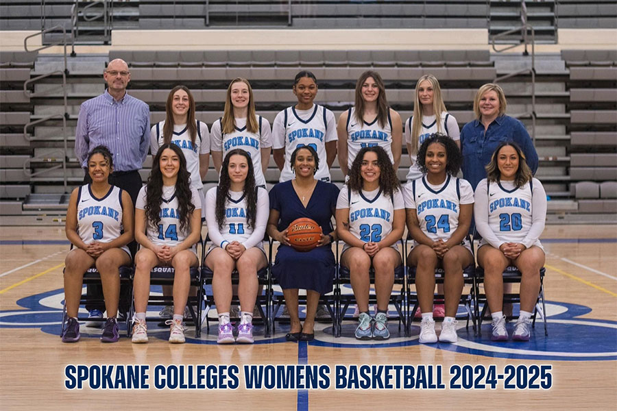 2024-25 Community Colleges of Spokane Women's Basketball team