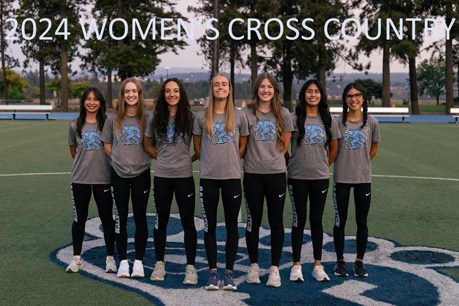 The Sasquatch Women's Cross Country team 2024