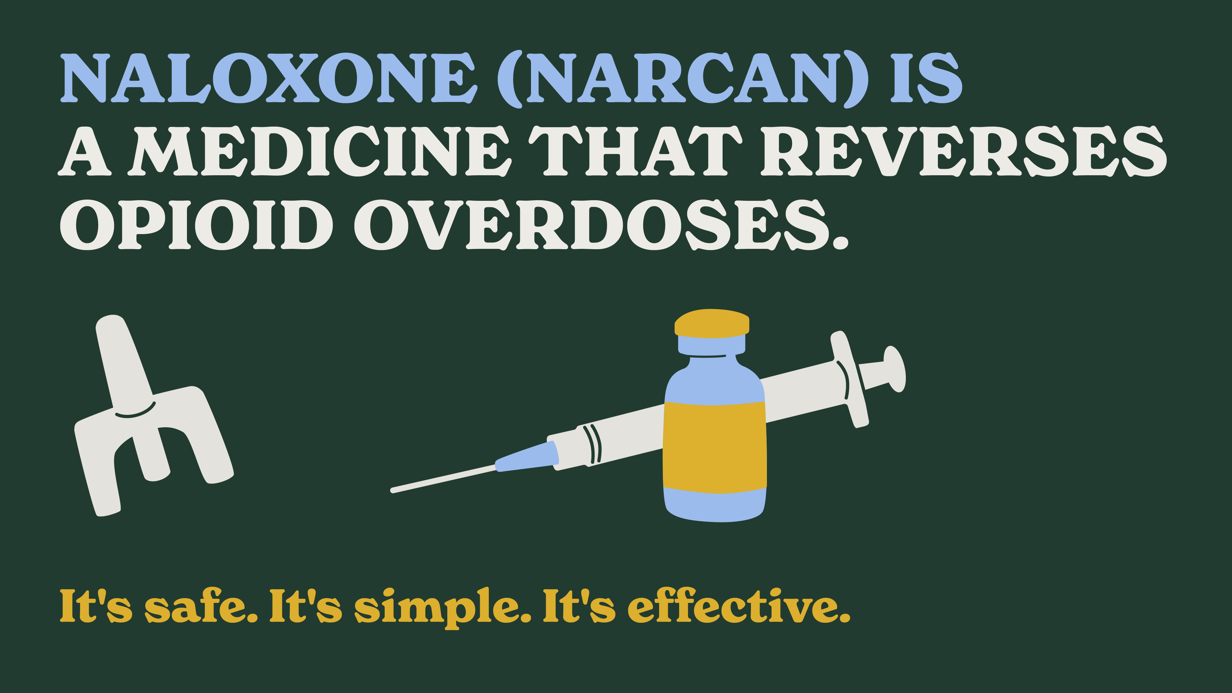 Naloxone is Narcan. 