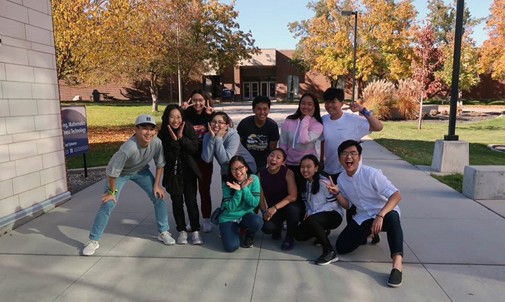 High School Completion Program group photo of students