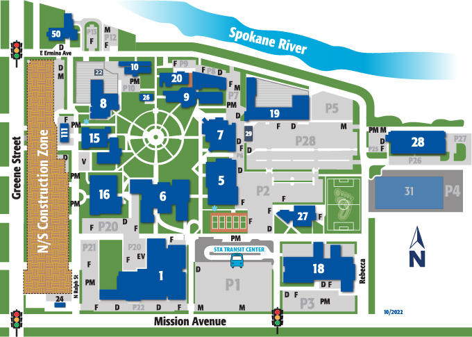 SCC Campus Map