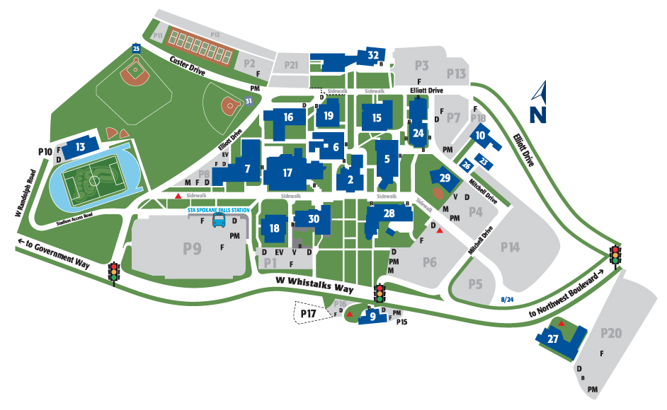 SFCC Campus Map