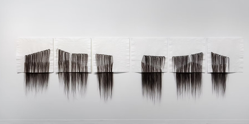 Artwork by Lisa Jarret, installation view of 