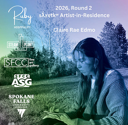 Artist Claire Rae Edmo