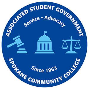 Spokane Community College Associated Student Government logo.