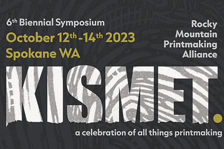 Rocky Mountain Printmaking Symposium Flyer