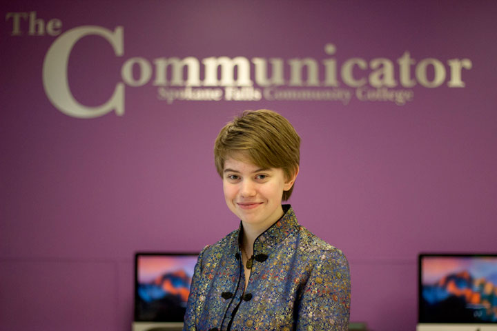 The Communicator staff member, Maggie