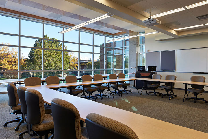 Upper level conference room in Building 30