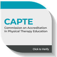 CAPTE Commission on Accreditation in Physical Therapy Education badge