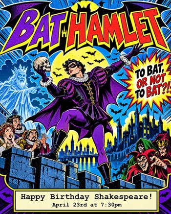 Show poster for "Bat Hamlet"